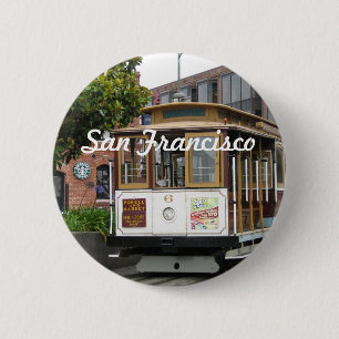 San Francisco 2 Inch Round Button