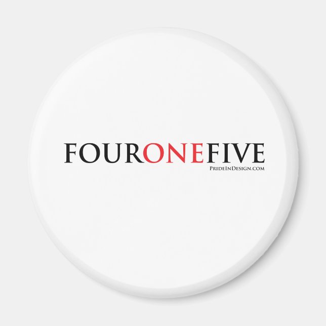 San Francisco 415 Area Code Pride Magnet (Front)