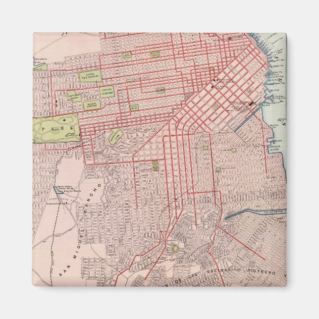 San Francisco 7 Magnet (Front)