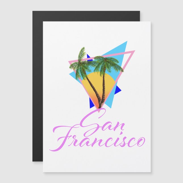 San Francisco 80s palm (Front/Back)