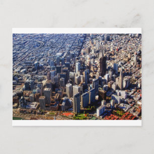 San Francisco Aerial View Postcard