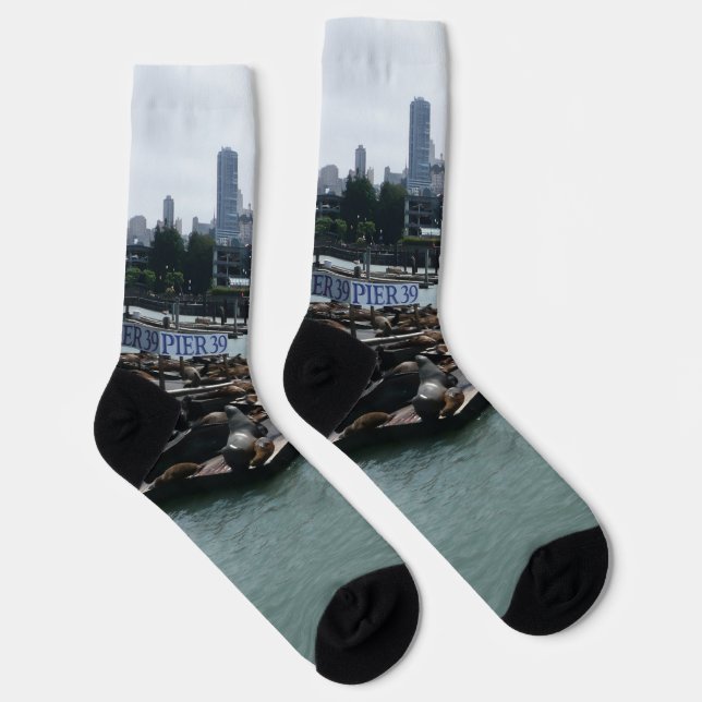 San Francisco and Pier 39 Socks (Right)