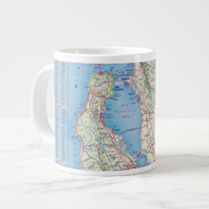 San Francisco and Vicinity Large Coffee Mug