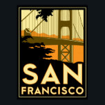 san francisco art deco retro poster<br><div class="desc"></div>