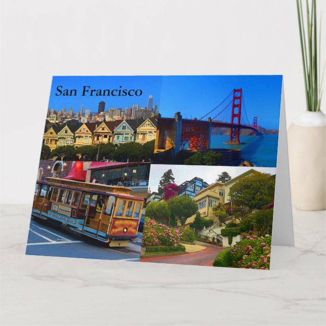 San Francisco Attractions #3-2 Card (Front)