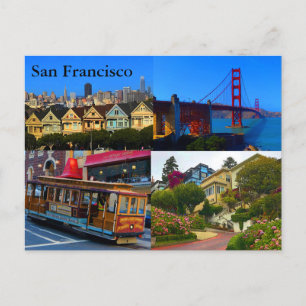 San Francisco Attractions #3-2  Postcard