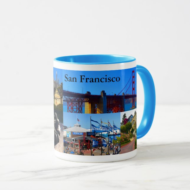 San Francisco Attractions #3 Mug (Front Right)
