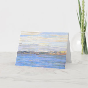 San Francisco Bay 1984 , Blue Angels over Alcatraz Card