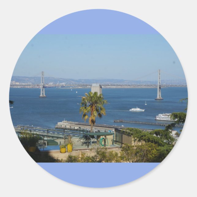 San Francisco Bay #2 Stickers (Front)