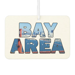 San Francisco Bay Area Car Air Freshener