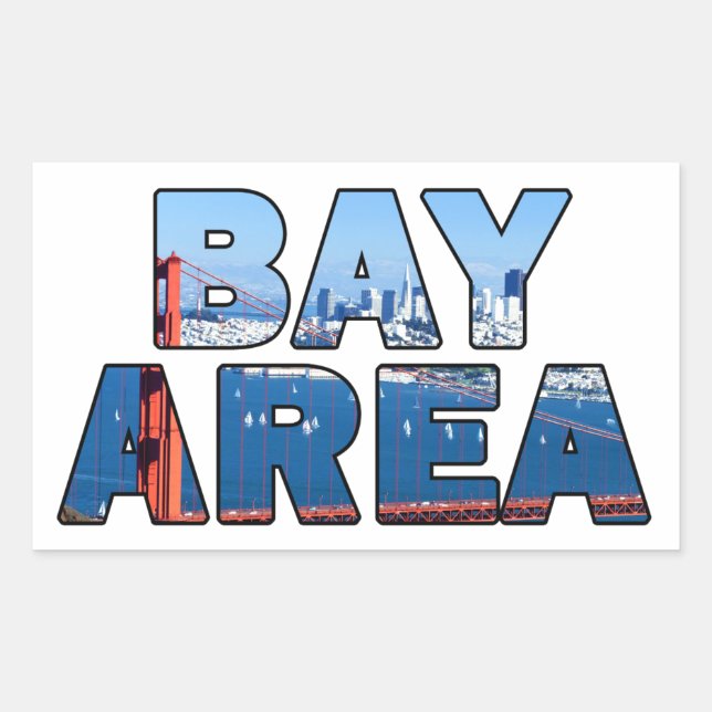 San Francisco Bay Area Sticker (Front)
