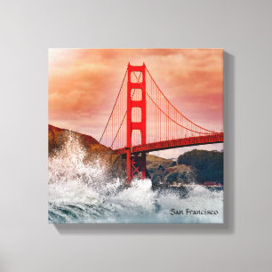 San Francisco Bay Bridge Canvas Print