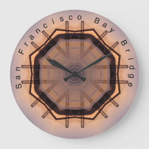 San Francisco Bay Bridge Large Clock