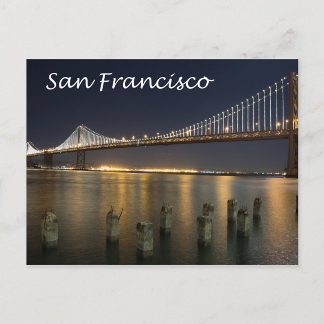 San Francisco Bay Bridge Postcard (Front)