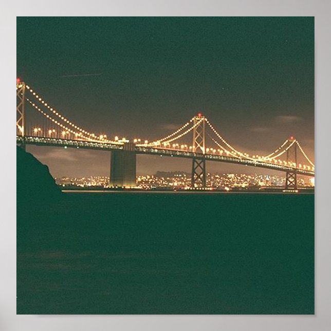 San Francisco Bay Bridge Poster (Front)