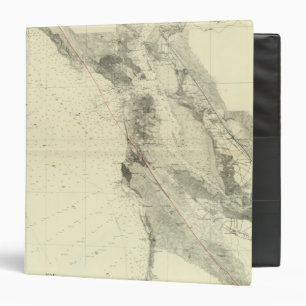 San Francisco Bay showing San Andreas Rift Binder