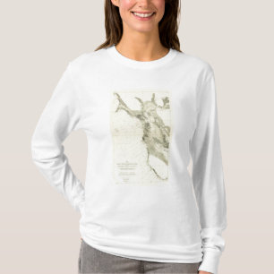San Francisco Bay showing San Andreas Rift T-Shirt