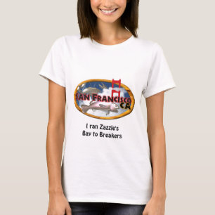 San Francisco Bay with personalized words T-Shirt