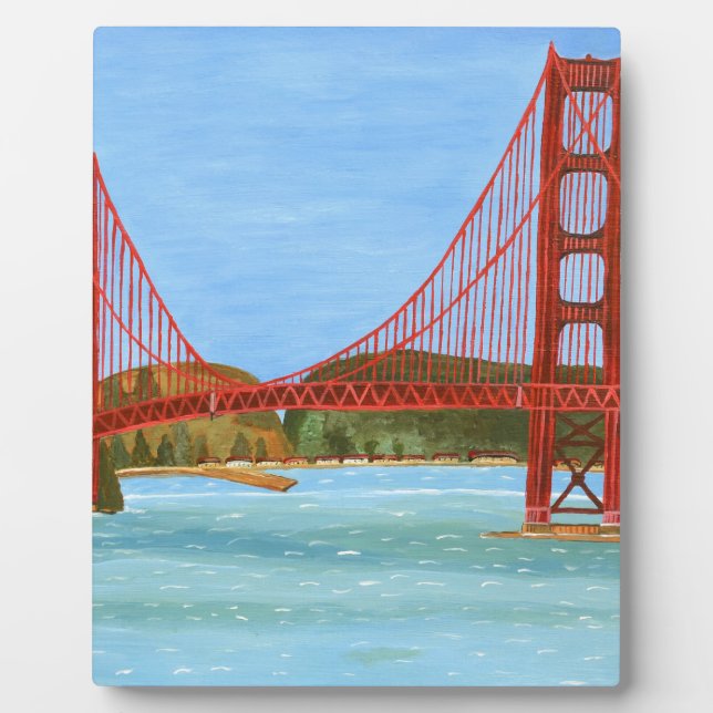 San Francisco Bridge Plaque (Front)