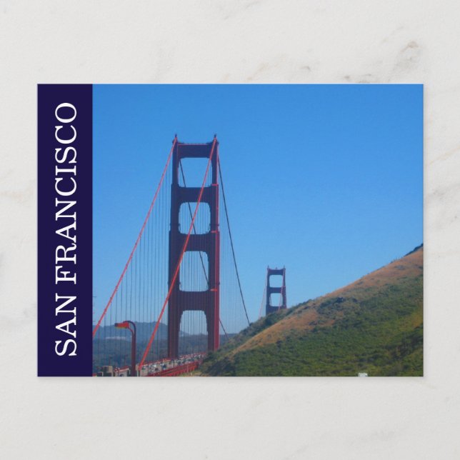 san francisco bridge postcard (Front)