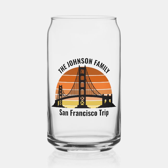 San Francisco Bridge Sunset Custom Triage Souvenir (Recto)