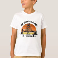 San Francisco Bridge Sunset Custom Trip Kids