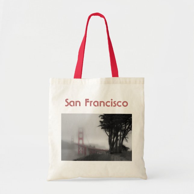 San Francisco Bridge Tote Bag (Front)