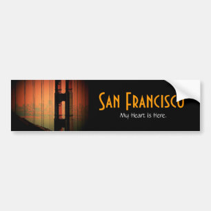 San Francisco Bumper Sticker - Customized