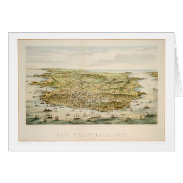 San Francisco, CA 1873 (1528A) (Devant horizontal)