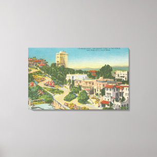 San Francisco, CA 3 Canvas Print