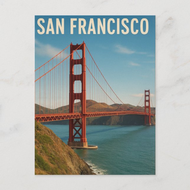 San Francisco CA Postcard (Front)