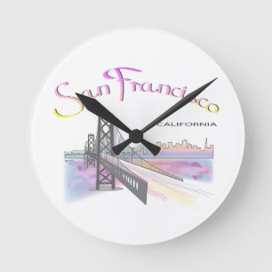 San Francisco, CA Round Clock