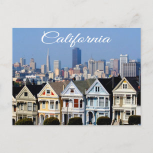 San Francisco CA Skyline Postcard - United States