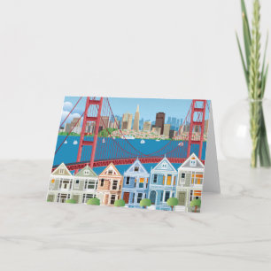 San Francisco, CA   The City By The Bay Card