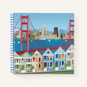 San Francisco, CA The City By The Bay Notebook