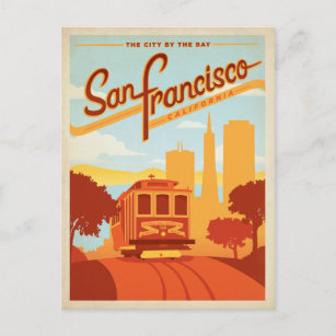 San Francisco, CA - The City by the Bay Postcard