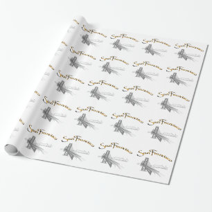San Francisco, CA Wrapping Paper