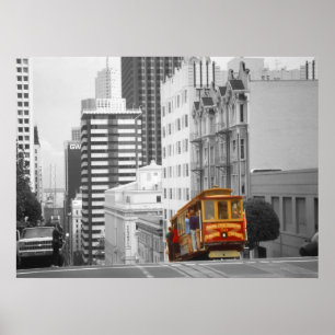 San Francisco Cable Car – Highlight Photo Art Poster