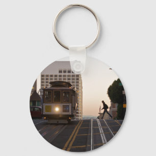 San Francisco Cable Car Keychain