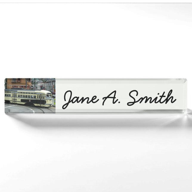 San Francisco Cable Car Nameplate (Front)