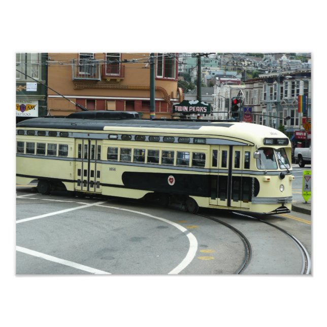 San Francisco Cable Car Photo Print (Front)