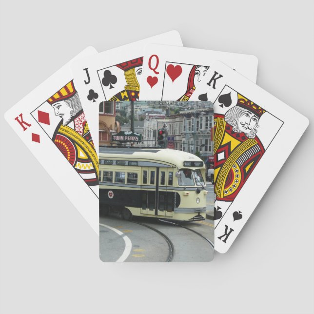 San Francisco Cable Car Playing Cards (Back)