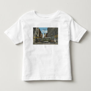 San Francisco, CACable Car Turnaround View Toddler T-shirt