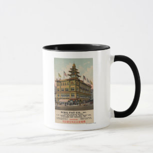 San Francisco, CAChinatown AdSing Fat Co. Mug