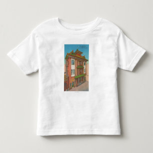 San Francisco, CAKong Chow Temple in Chinatown Toddler T-shirt