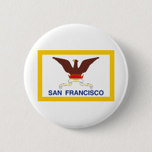 San Francisco California 2 Inch Round Button