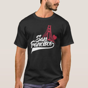 San Francisco California Bridge Ca Usa Travel T-Shirt