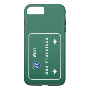 San Francisco California ca Interstate Highway : iPhone 8 Plus/7 Plus Case