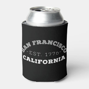 San Francisco California Can Cooler