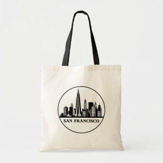 San Francisco California City Skyline Sac fourre-t